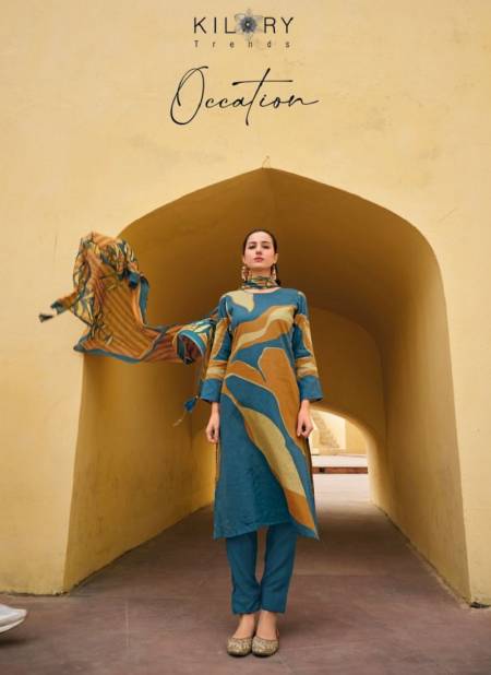 Occation By Kilory Jam Cotton Digital Printed Dress Material Wholesale Shop In Surat
 Catalog
